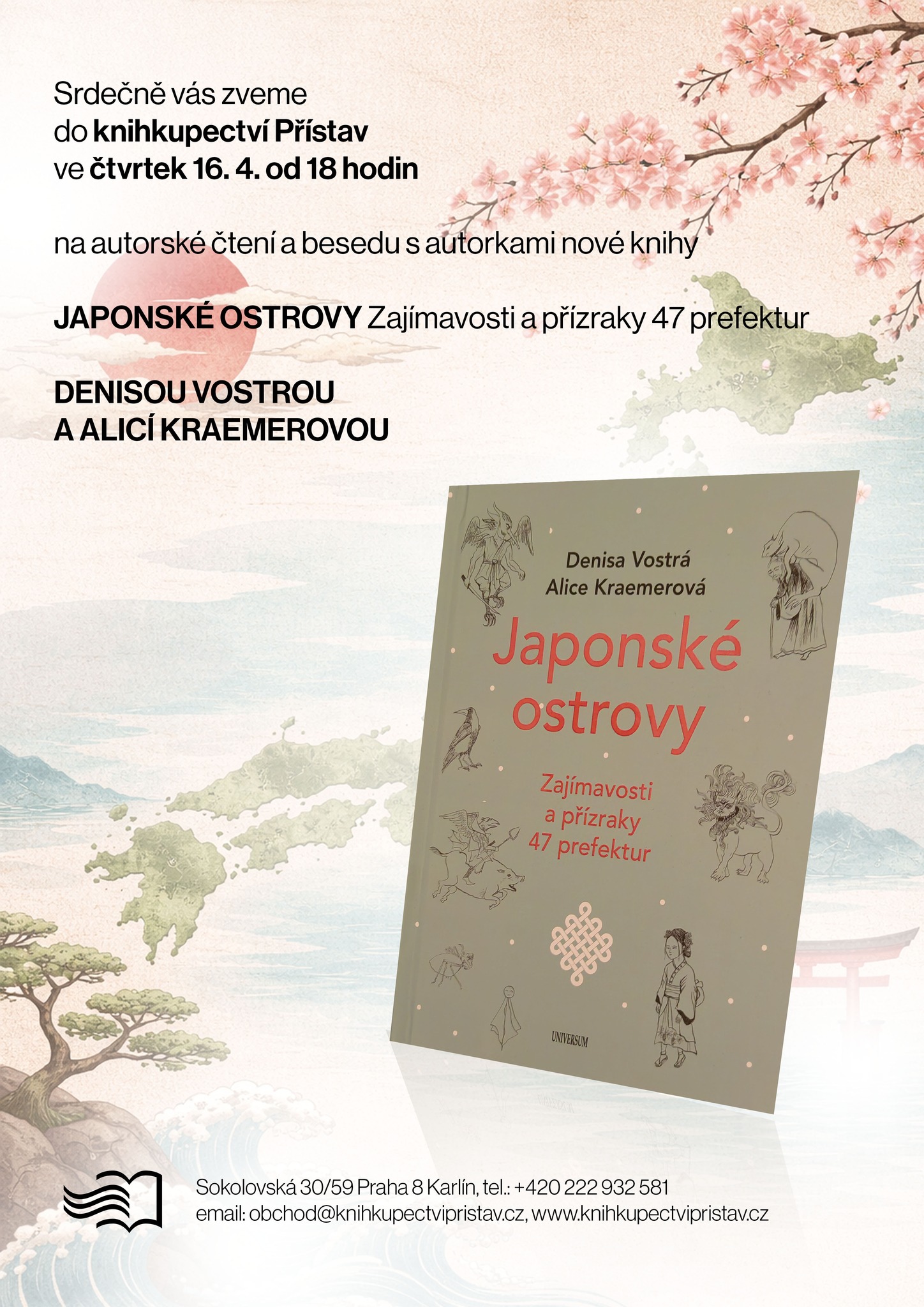 16. 4. 2026 — Autorské čtení a beseda